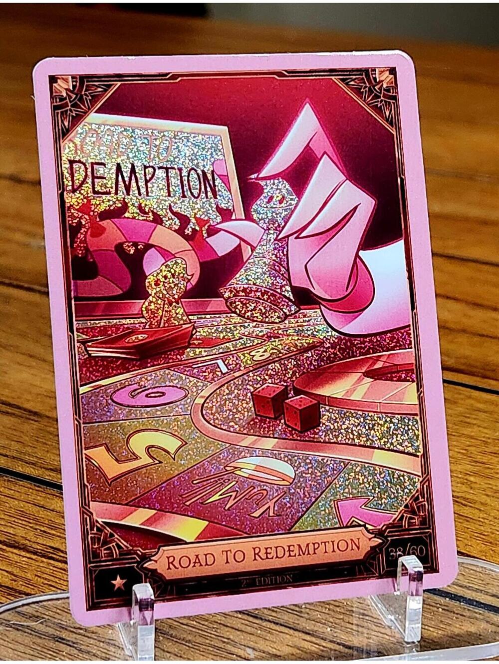 Road to Redemption foil trading card  - Hazbin Hotel